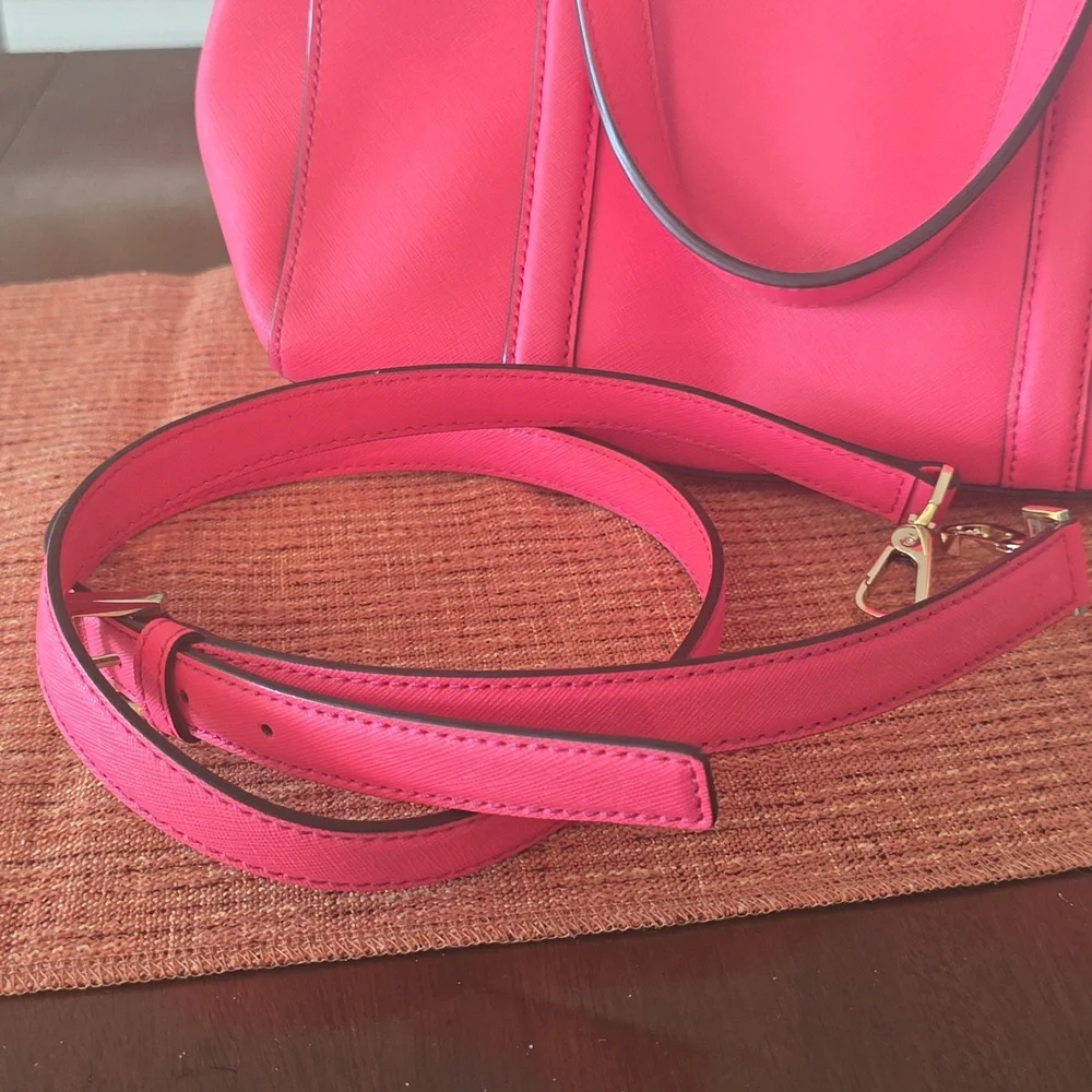 kate spade Coral Pink Leather Satchel